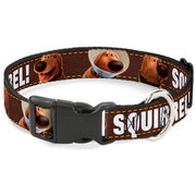 Plastic Clip Collar - Dug 3-Poses/SQUIRREL! Brown/Yellow/White Plastic Clip Collars Disney