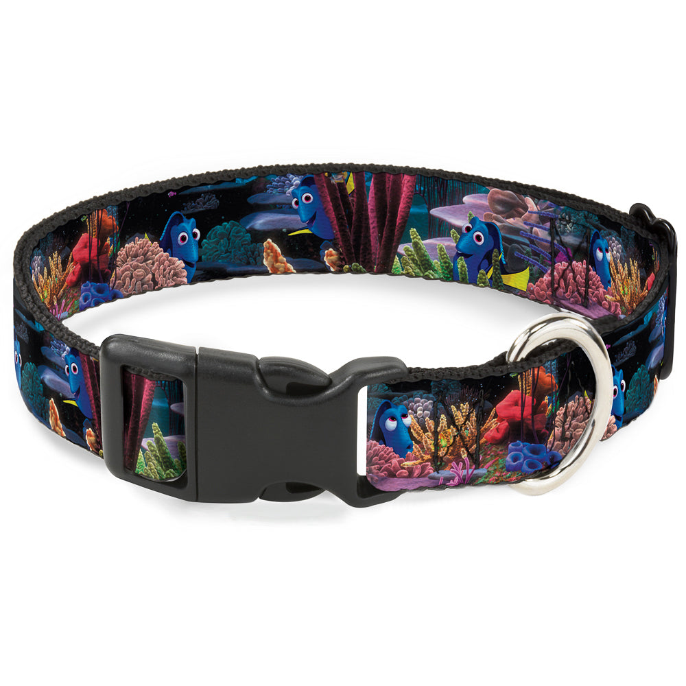 Plastic Clip Collar - Dory 4-Hiding Poses Under the Sea Plastic Clip Collars Disney