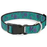 Plastic Clip Collar - Monsters Inc. Sulley Bounding Spots Blue/Purple Plastic Clip Collars Disney