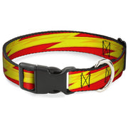 Plastic Clip Collar - The Flash Bolt Stripe Reds/Yellows Plastic Clip Collars DC Comics