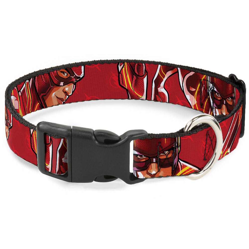 Plastic Clip Collar - The Flash 2023 2-Poses Close-Up Reds Plastic Clip Collars DC Comics