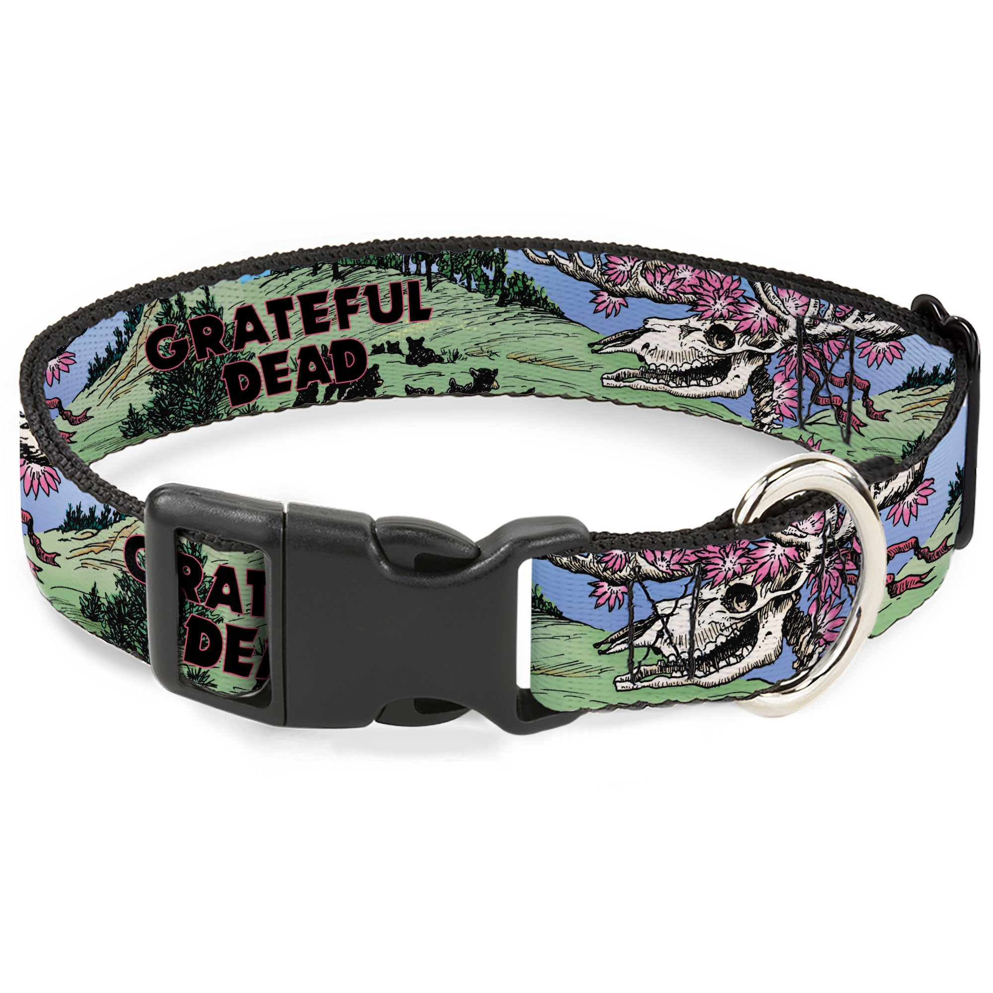 Plastic Clip Collar - Grateful Dead Dave's Picks Volume Nine Montana Cover Art Plastic Clip Collars Grateful Dead