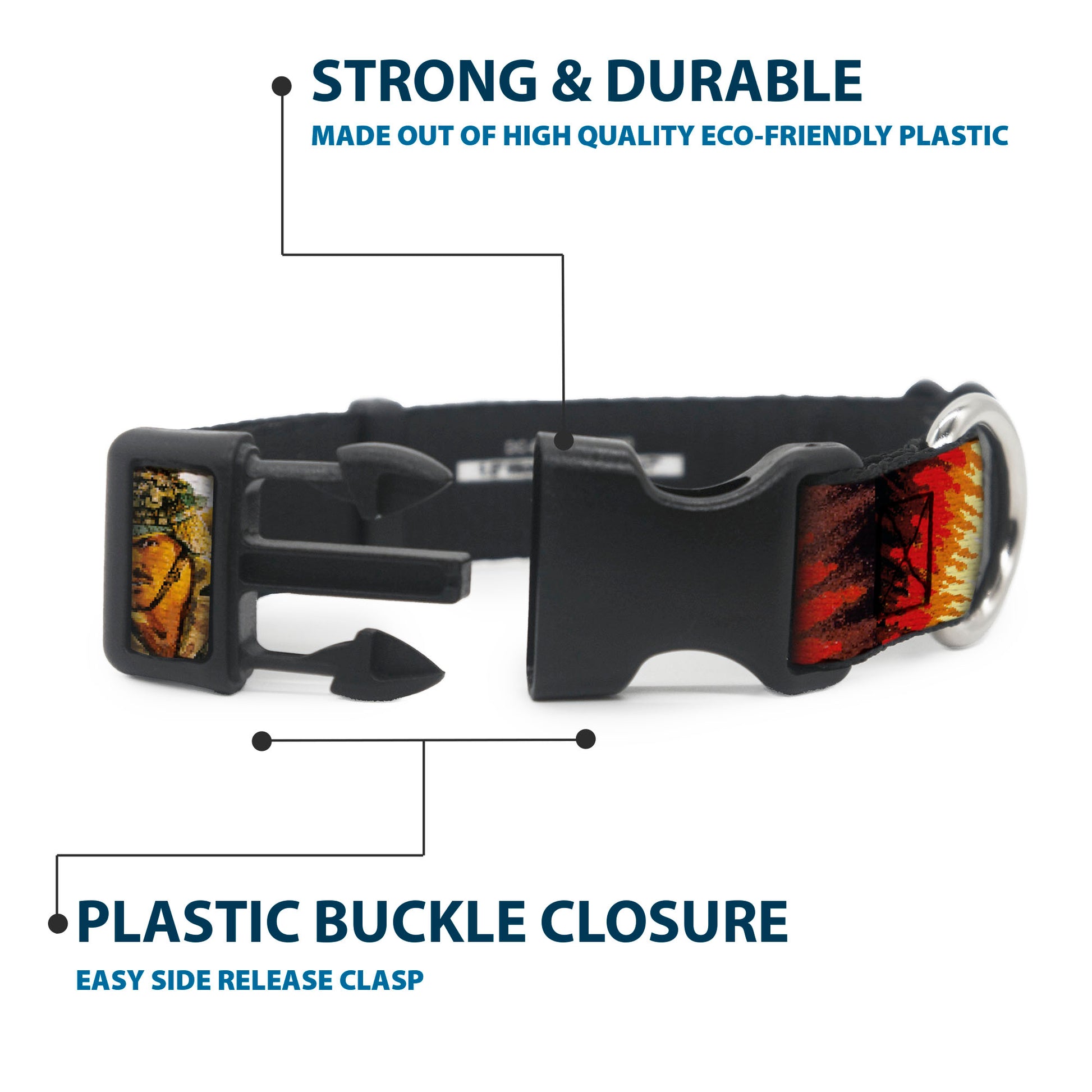 Plastic Clip Collar - GI Joe Retro Footloose Flash Air Tight Character File Card Explosion Poses Plastic Clip Collars GI Joe
