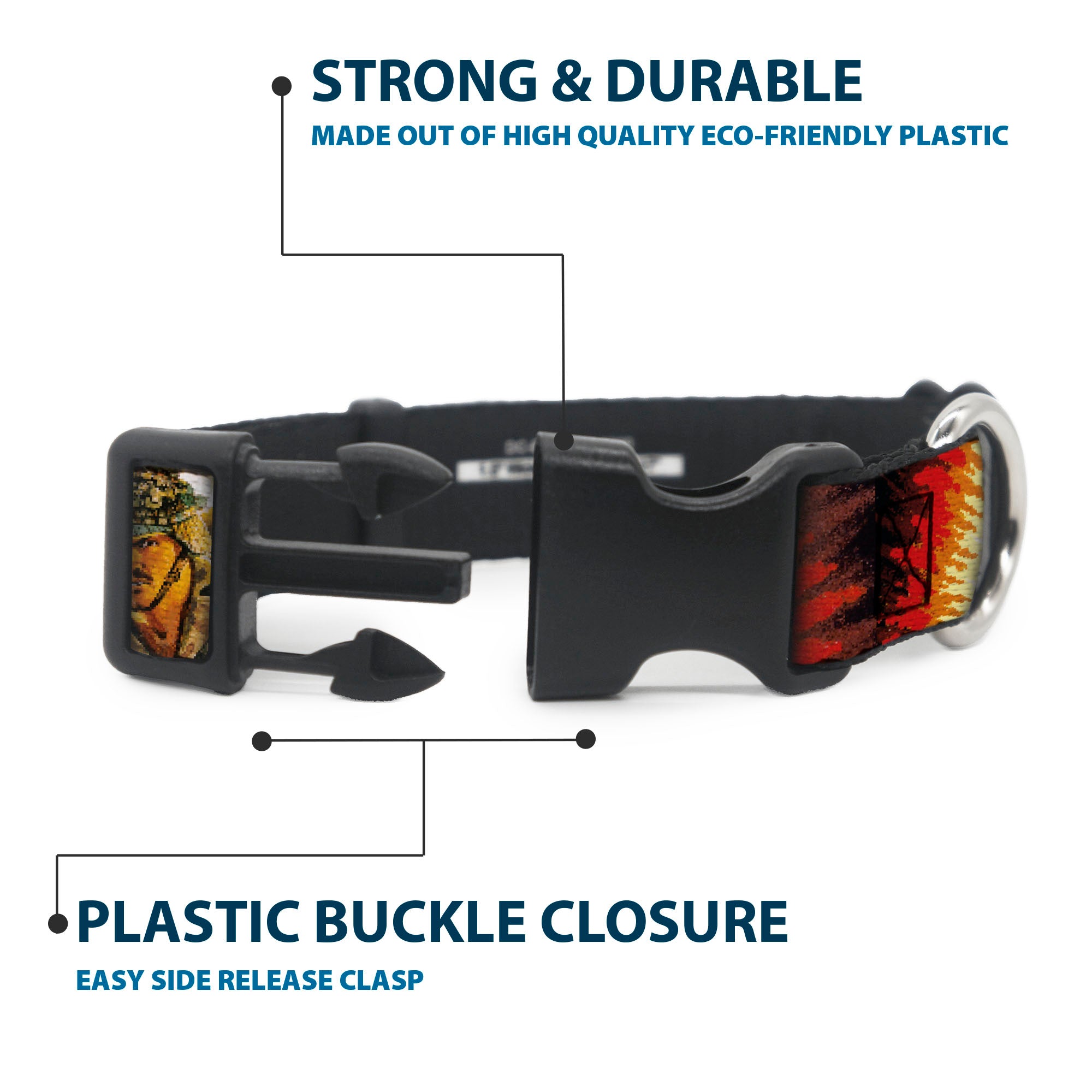 Plastic Clip Collar - GI Joe Retro Footloose Flash Air Tight Character File Card Explosion Poses Plastic Clip Collars GI Joe