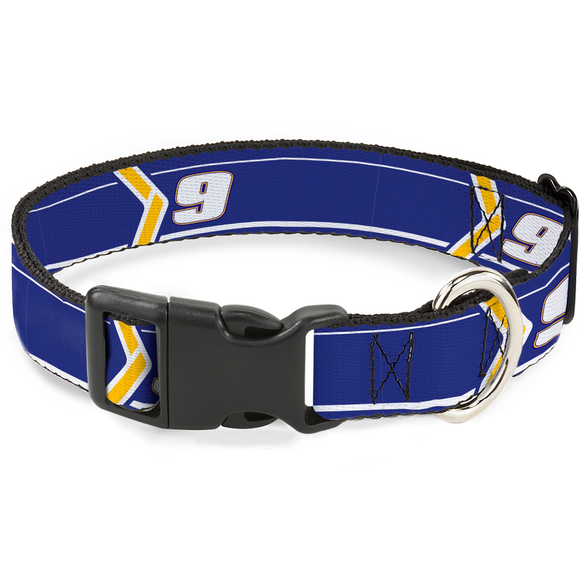 Plastic Clip Collar - Chase Elliott #9 Car Scheme Blue/Yellow/White Plastic Clip Collars Hendrick Motorsports