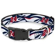 Plastic Clip Collar - William Byron #24 Car Scheme White/Red/Blue Plastic Clip Collars Hendrick Motorsports
