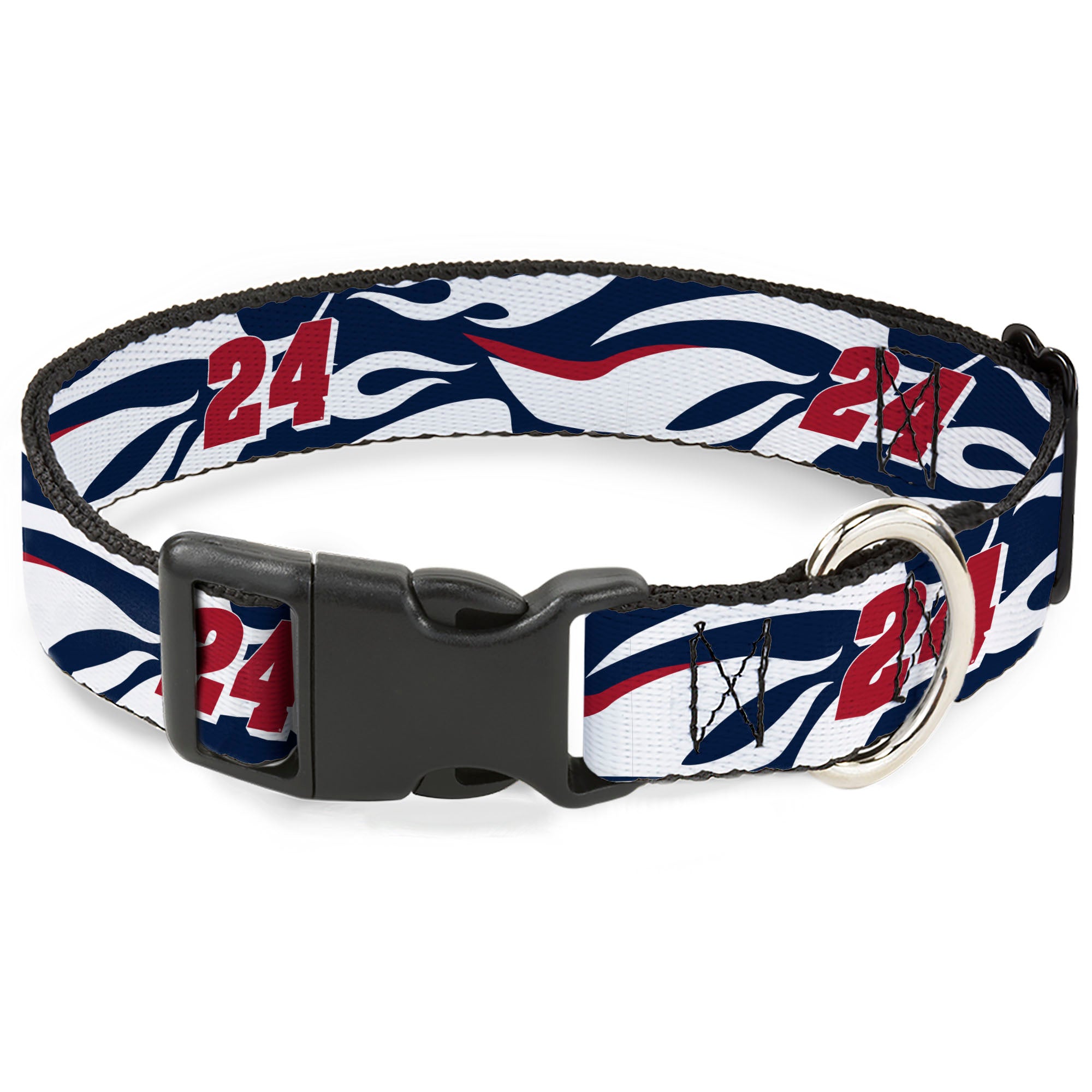 Plastic Clip Collar - William Byron #24 Car Scheme White/Red/Blue Plastic Clip Collars Hendrick Motorsports
