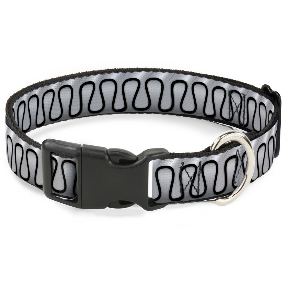 Plastic Clip Collar - Harley Quinn's Collar Ruffle White/Black Plastic Clip Collars DC Comics