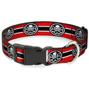 Plastic Clip Collar - HYDRA Logo/Stripe Red/Black/White Plastic Clip Collars Marvel Comics