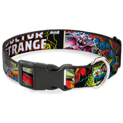 Plastic Clip Collar - Classic DOCTOR STRANGE Comic Book Title/4-Poses Plastic Clip Collars Marvel Comics