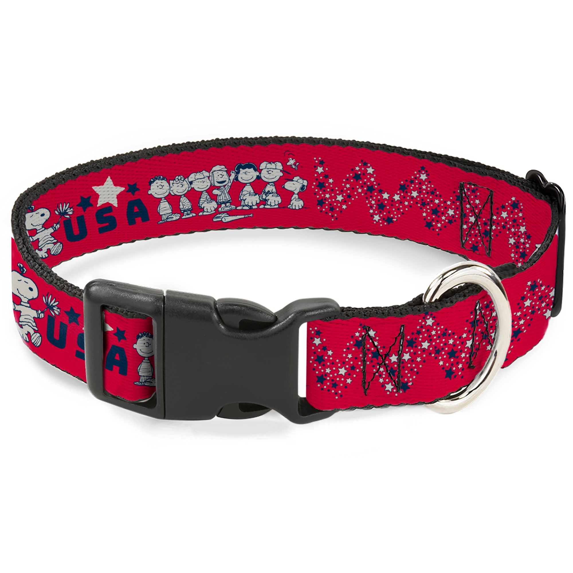 buckle down Plastic Clip Collar - Peanuts Gang AMERICAN SUMMER
