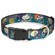 Plastic Clip Collar - Rugrats Cookie Scene Plastic Clip Collars Rugrats