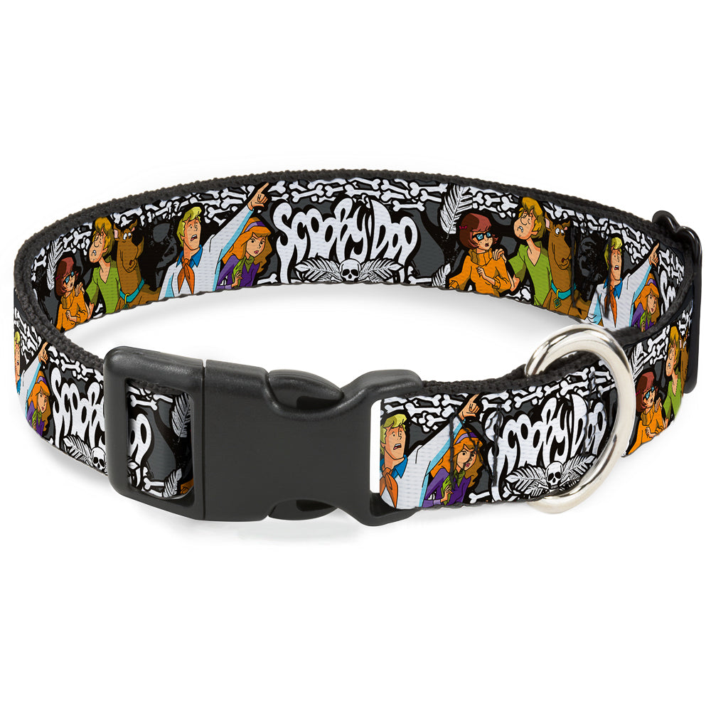 Plastic Clip Collar - SCOOBY DOO Group Pose/Bones Plastic Clip Collars Scooby Doo