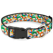 Plastic Clip Collar - South Park Boys Expressions Stacked Plastic Clip Collars South Park