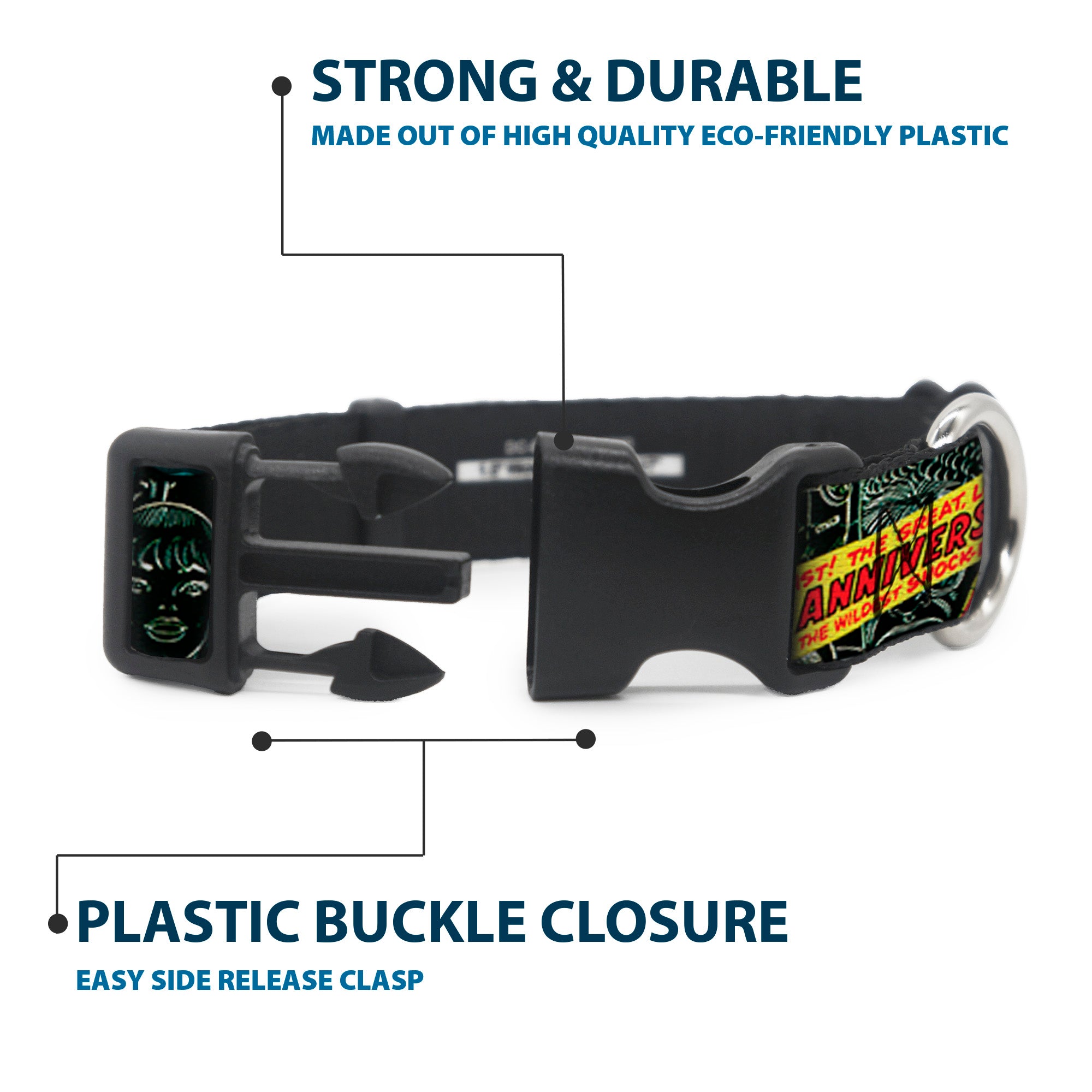 Plastic Clip Collar - THE AMAZING SPIDER-MAN 100th ANNIVERSARY Cover Plastic Clip Collars Marvel Comics