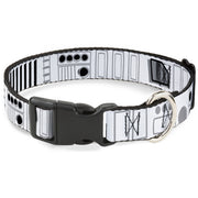 Plastic Clip Collar - Star Wars Stormtroopers Utility Belt2 Bounding White/Grays/Black Plastic Clip Collars Star Wars