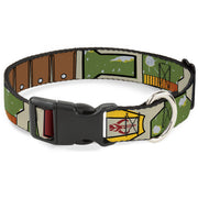 Plastic Clip Collar - Star Wars Boba Fett Utility Belt Bounding Tan Plastic Clip Collars Star Wars