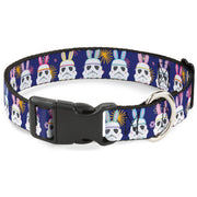 Plastic Clip Collar - Star Wars Holiday Stormtrooper Easter Bunny Ears Purple Plastic Clip Collars Star Wars
