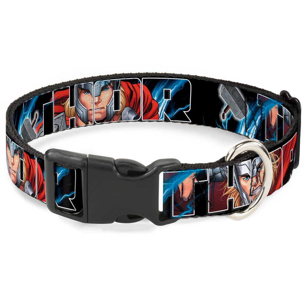 Plastic Clip Collar - THOR Poses/Hammer Plastic Clip Collars Marvel Comics