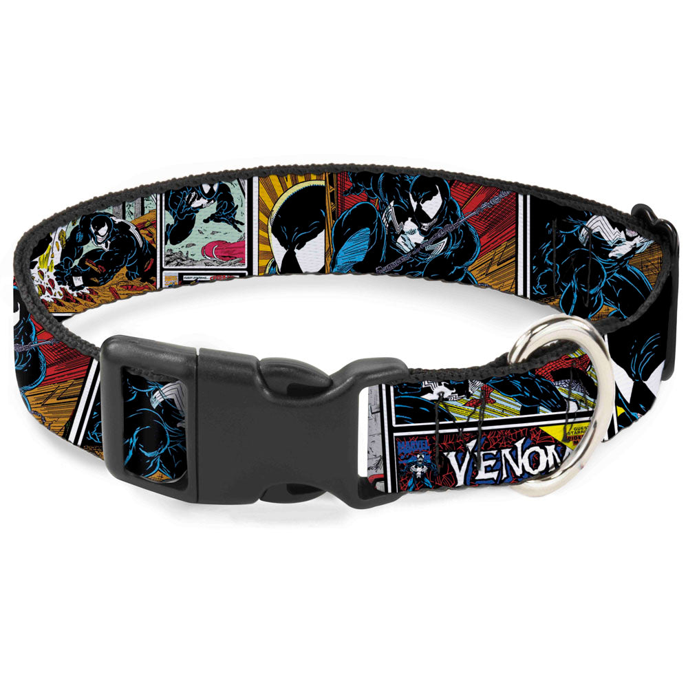 Plastic Clip Collar - Venom Comic Book Panels Plastic Clip Collars Marvel Comics