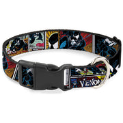 Plastic Clip Collar - Venom Comic Book Panels Plastic Clip Collars Marvel Comics