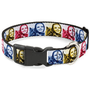 Plastic Clip Collar - The Wizard of Oz Dorothy and Toto Pose Blocks Blues/Yellows/Reds Plastic Clip Collars The Wizard of Oz