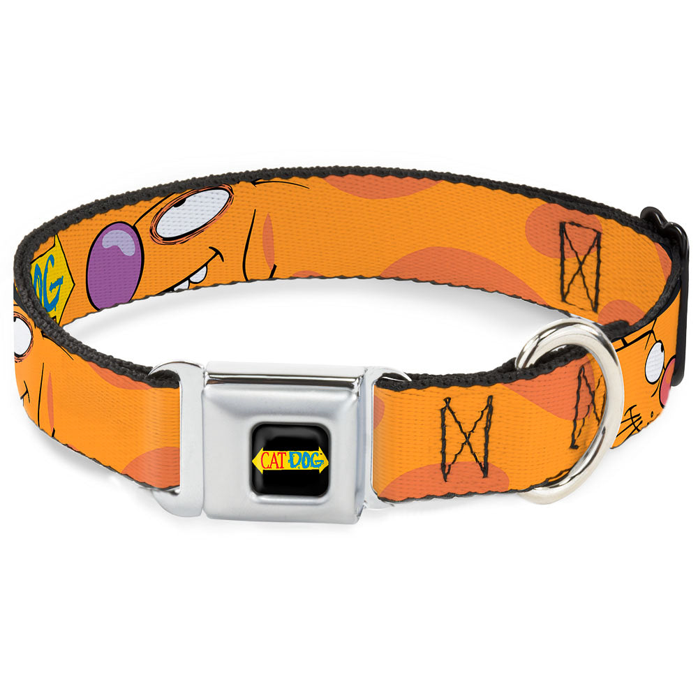 CatDog Stretch/CATDOG Logo Seatbelt Buckle Collar - CatDog Stretch/CATDOG Logo Seatbelt Buckle Collars CatDog