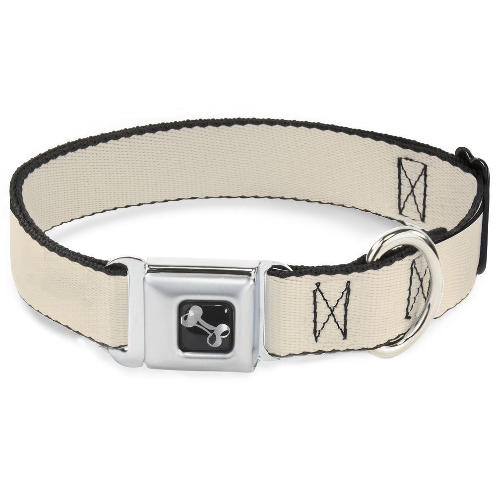 Dog Bone Seatbelt Buckle Collar - Natural Seatbelt Buckle Collars Buckle-Down