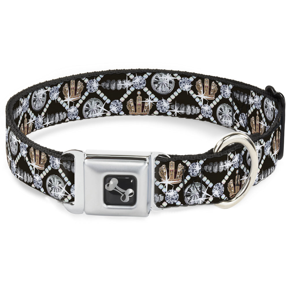 Dog Bone Seatbelt Buckle Collar - Bling Seatbelt Buckle Collars Buckle-Down
