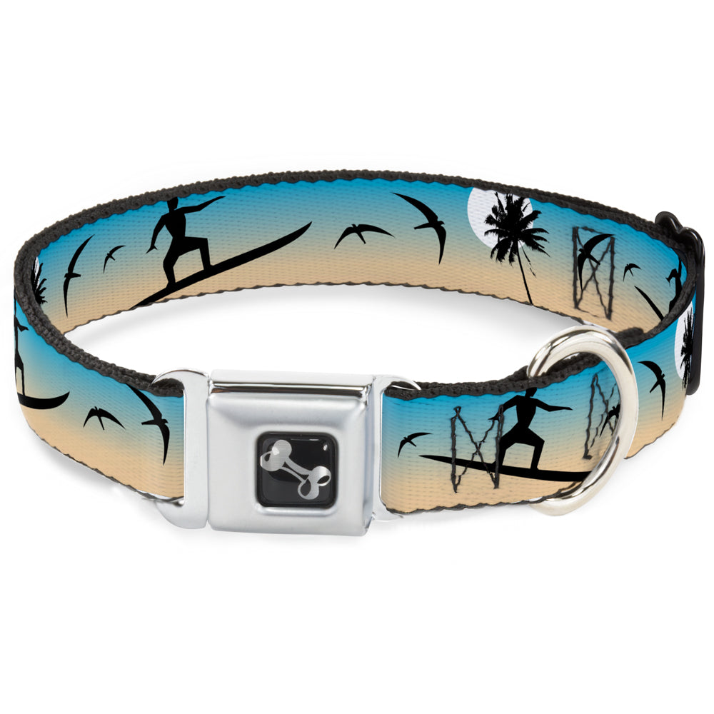 Dog Bone Seatbelt Buckle Collar - Beach Surfer Seatbelt Buckle Collars Buckle-Down