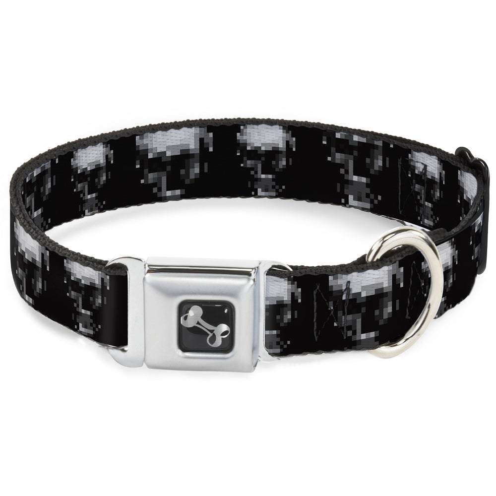 Dog Bone Seatbelt Buckle Collar - Dark Knight Seatbelt Buckle Collars Buckle-Down