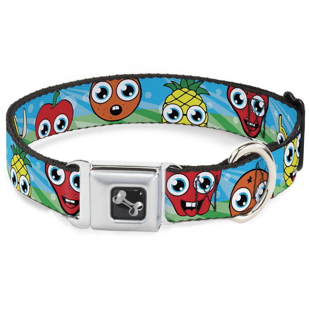 Dog Bone Seatbelt Buckle Collar - Fruit Cartoon Seatbelt Buckle Collars Buckle-Down