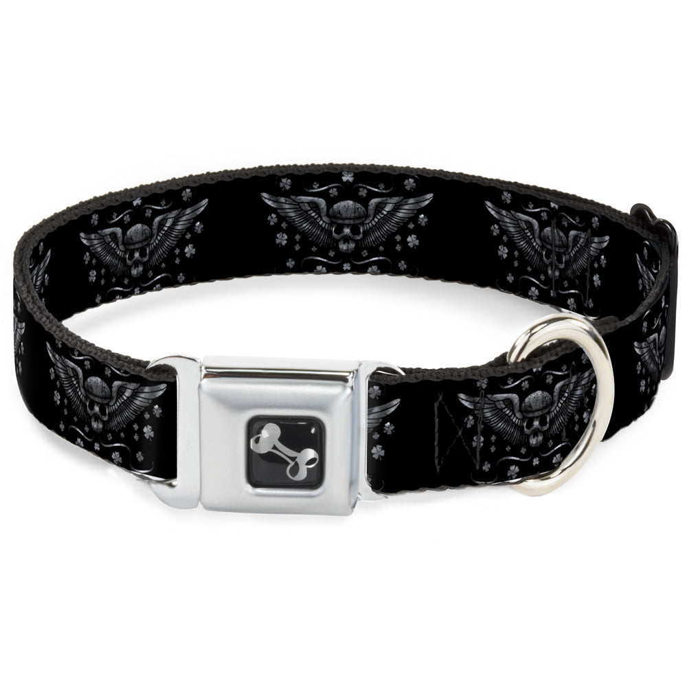 Dog Bone Seatbelt Buckle Collar - I "Heart House Music" Seatbelt Buckle Collars Buckle-Down