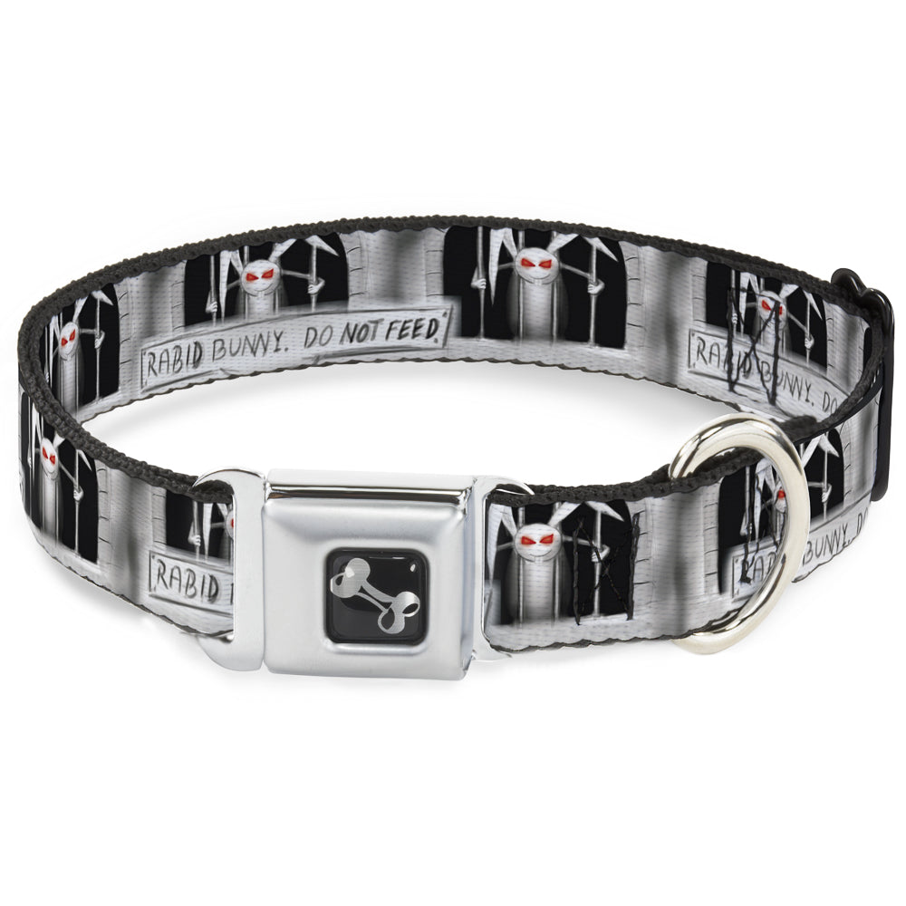 Dog Bone Seatbelt Buckle Collar - Rabid Bunny Seatbelt Buckle Collars Buckle-Down
