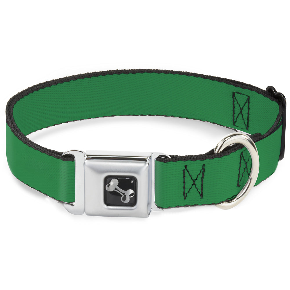 Dog Bone Seatbelt Buckle Collar - St. Paddy Green Seatbelt Buckle Collars Buckle-Down