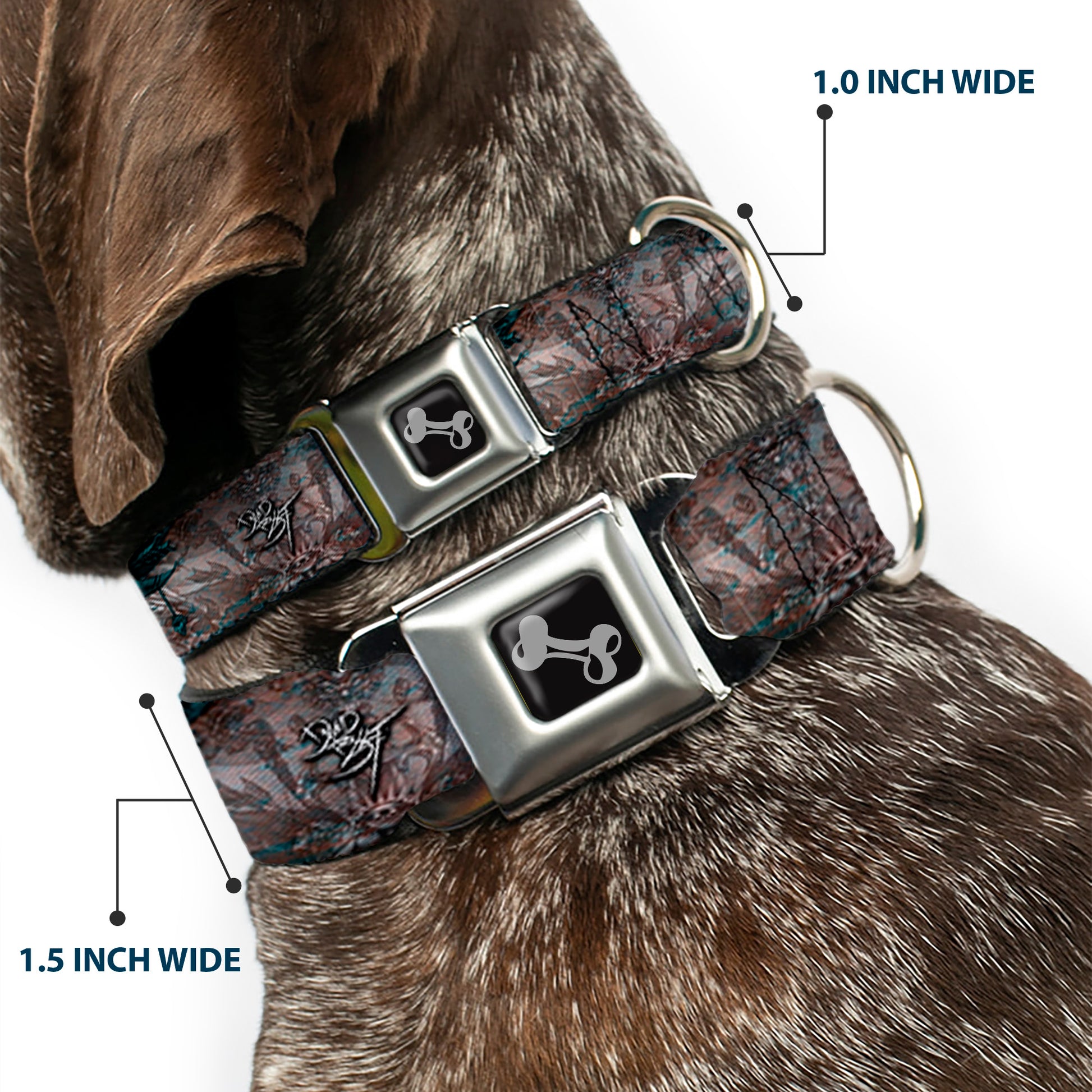 Dog Bone Seatbelt Buckle Collar - TJ-Star Machine Seatbelt Buckle Collars Tattoo Johnny