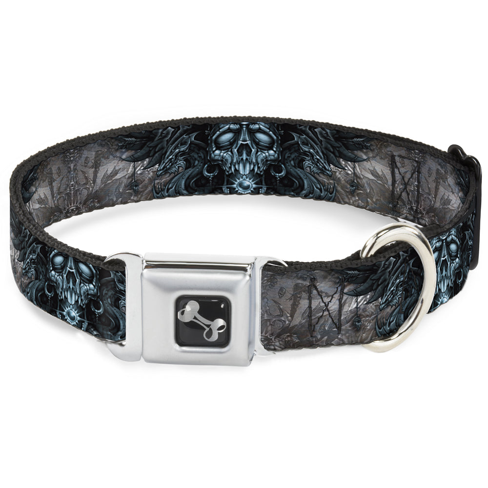Dog Bone Seatbelt Buckle Collar - TJ-Star Machine Seatbelt Buckle Collars Tattoo Johnny