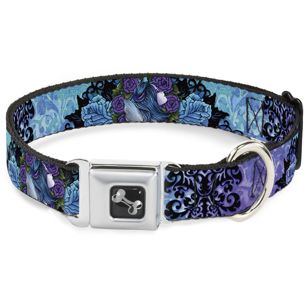 Dog Bone Seatbelt Buckle Collar - TJ-Fairy Blue Hair Seatbelt Buckle Collars Tattoo Johnny