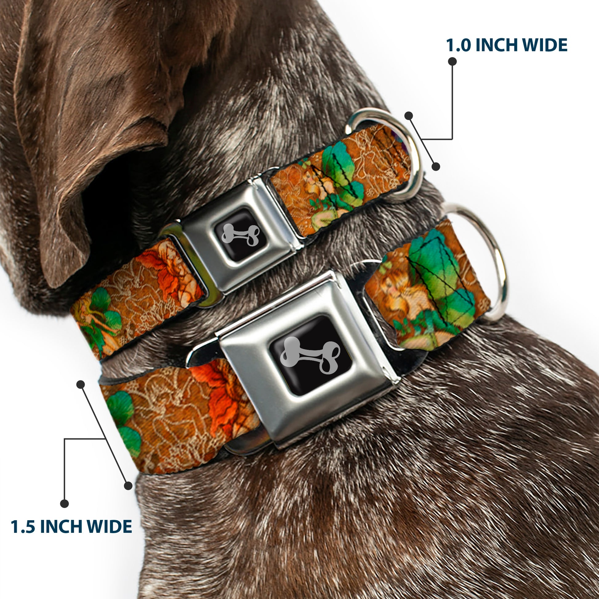 Dog Bone Seatbelt Buckle Collar - TJ-Fairy Nail Biter Seatbelt Buckle Collars Tattoo Johnny