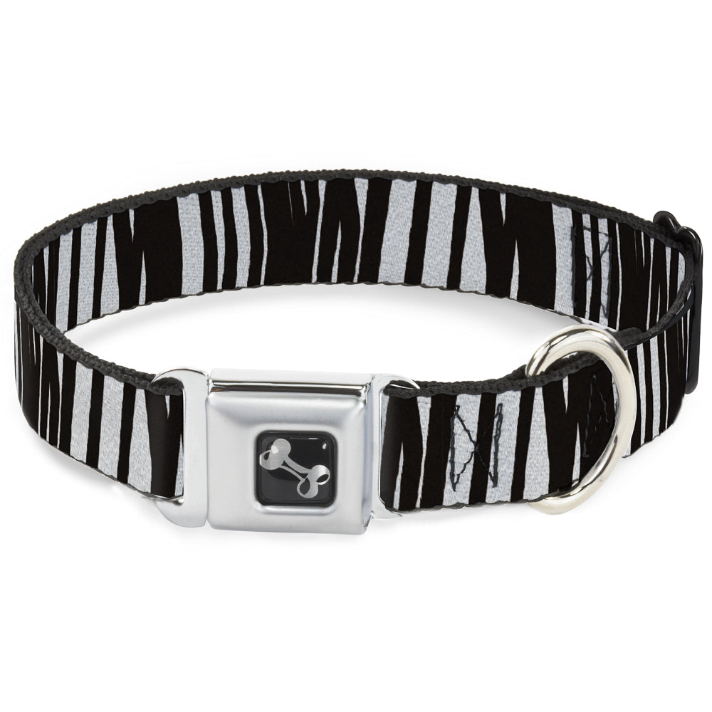 Dog Bone Seatbelt Buckle Collar - Zebra Seatbelt Buckle Collars Buckle-Down