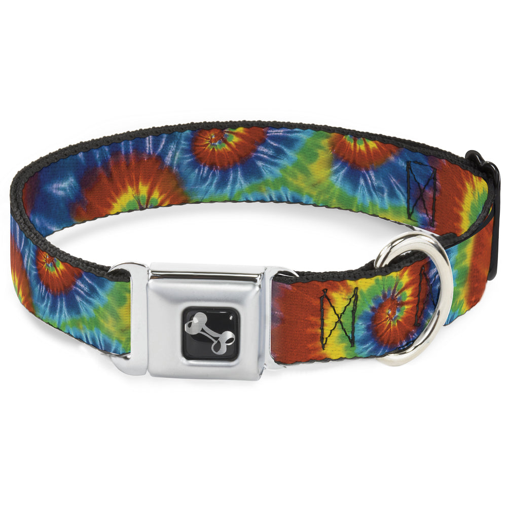 Dog Bone Seatbelt Buckle Collar - BD Tie Dye13 Seatbelt Buckle Collars Buckle-Down