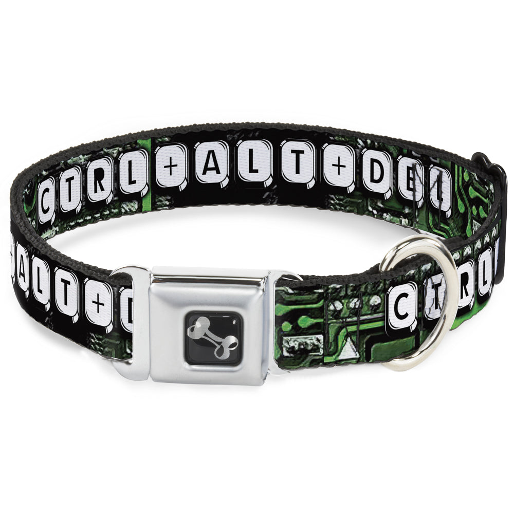 Dog Bone Seatbelt Buckle Collar - CTRL+ALT+DEL Chip Seatbelt Buckle Collars Buckle-Down