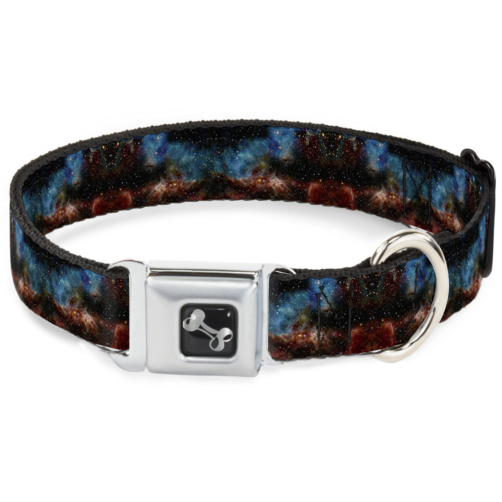 Dog Bone Seatbelt Buckle Collar - Cosmic Space Seatbelt Buckle Collars Buckle-Down