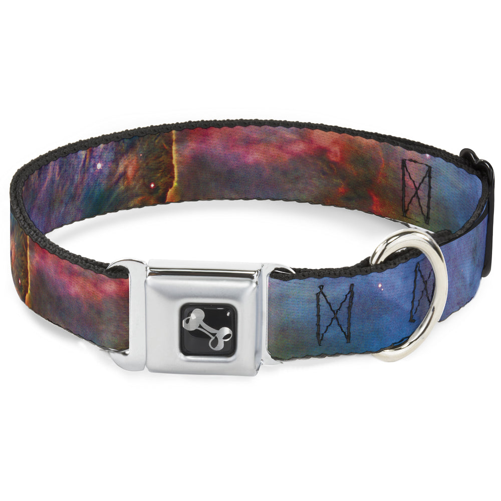 Dog Bone Seatbelt Buckle Collar - Supernova Space Collage Seatbelt Buckle Collars Buckle-Down