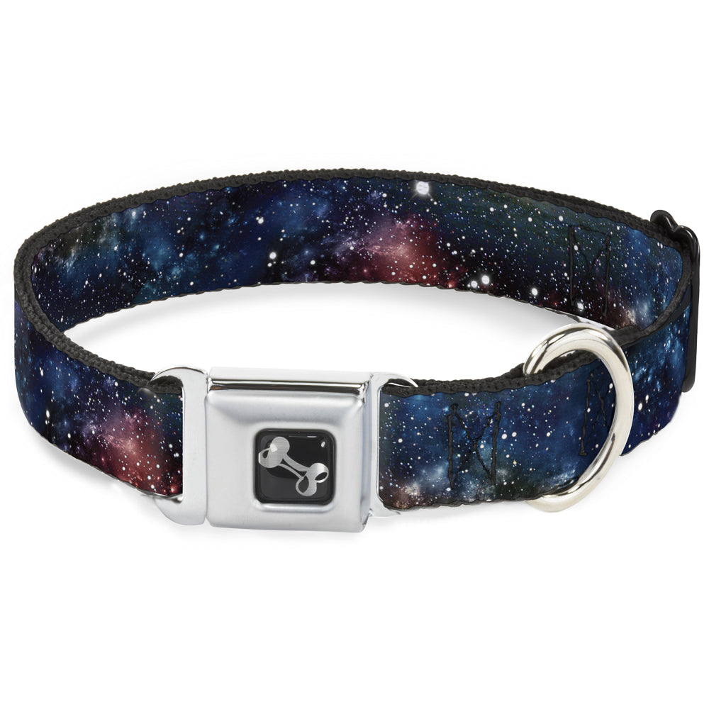 Dog Bone Seatbelt Buckle Collar - Space Dust Collage Seatbelt Buckle Collars Buckle-Down