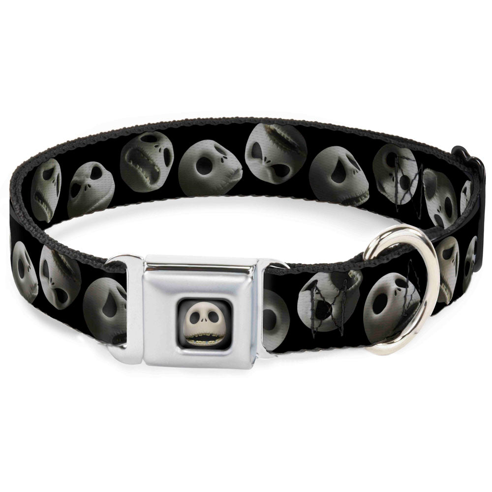 Jack Expression12 Full Color Seatbelt Buckle Collar - Jack 10-Expressions Staggered Black Seatbelt Buckle Collars Disney