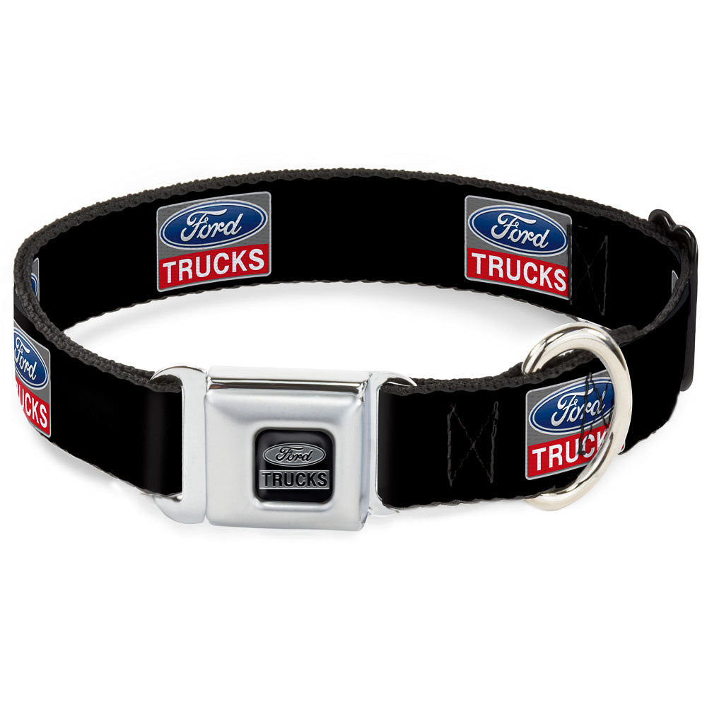 Ford Trucks Seatbelt Buckle Collar - Ford Trucks Logo REPEAT Seatbelt Buckle Collars Ford