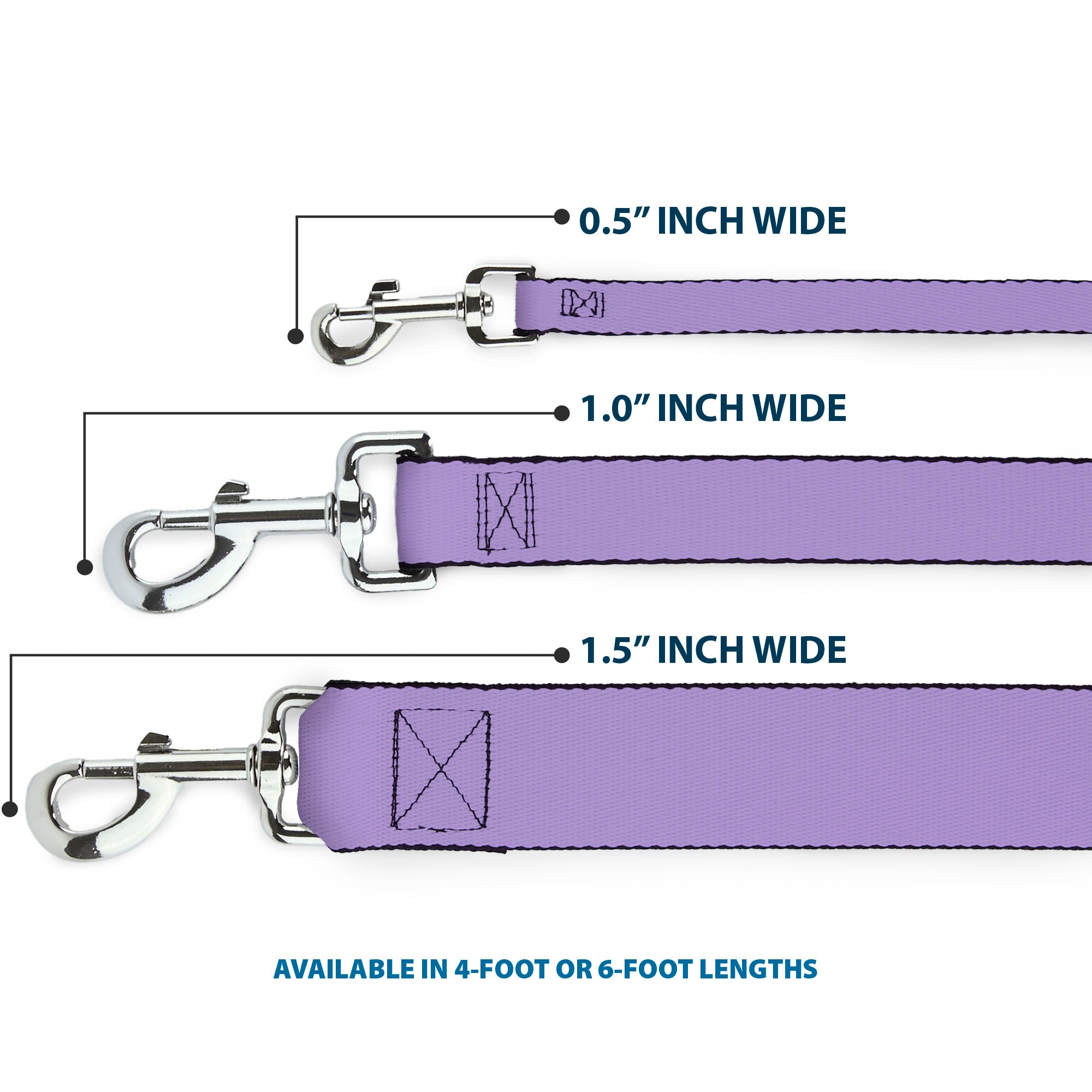 Dog Leash - Lavender Dog Leashes Buckle-Down