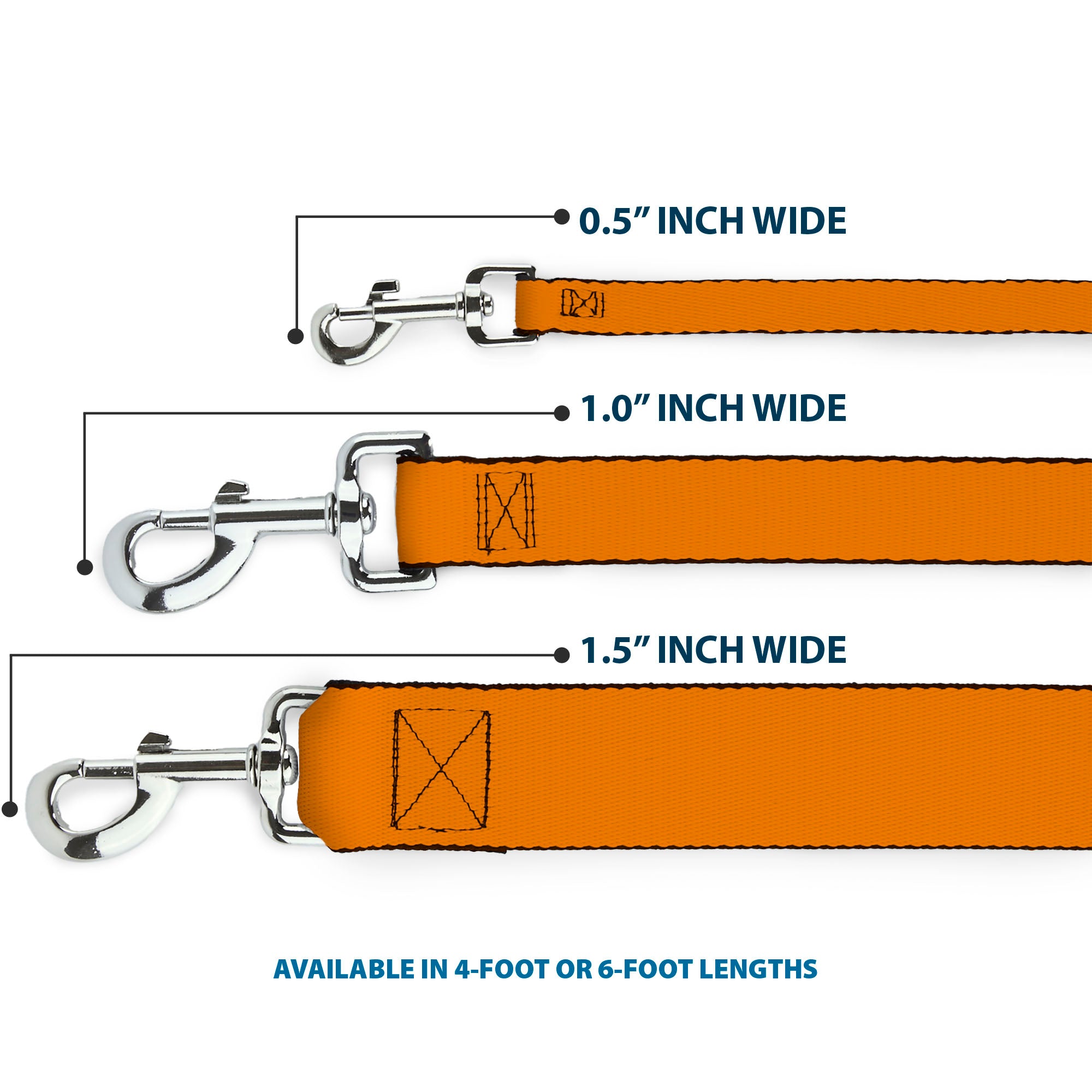 Dog Leash - Orange Dog Leashes Buckle-Down