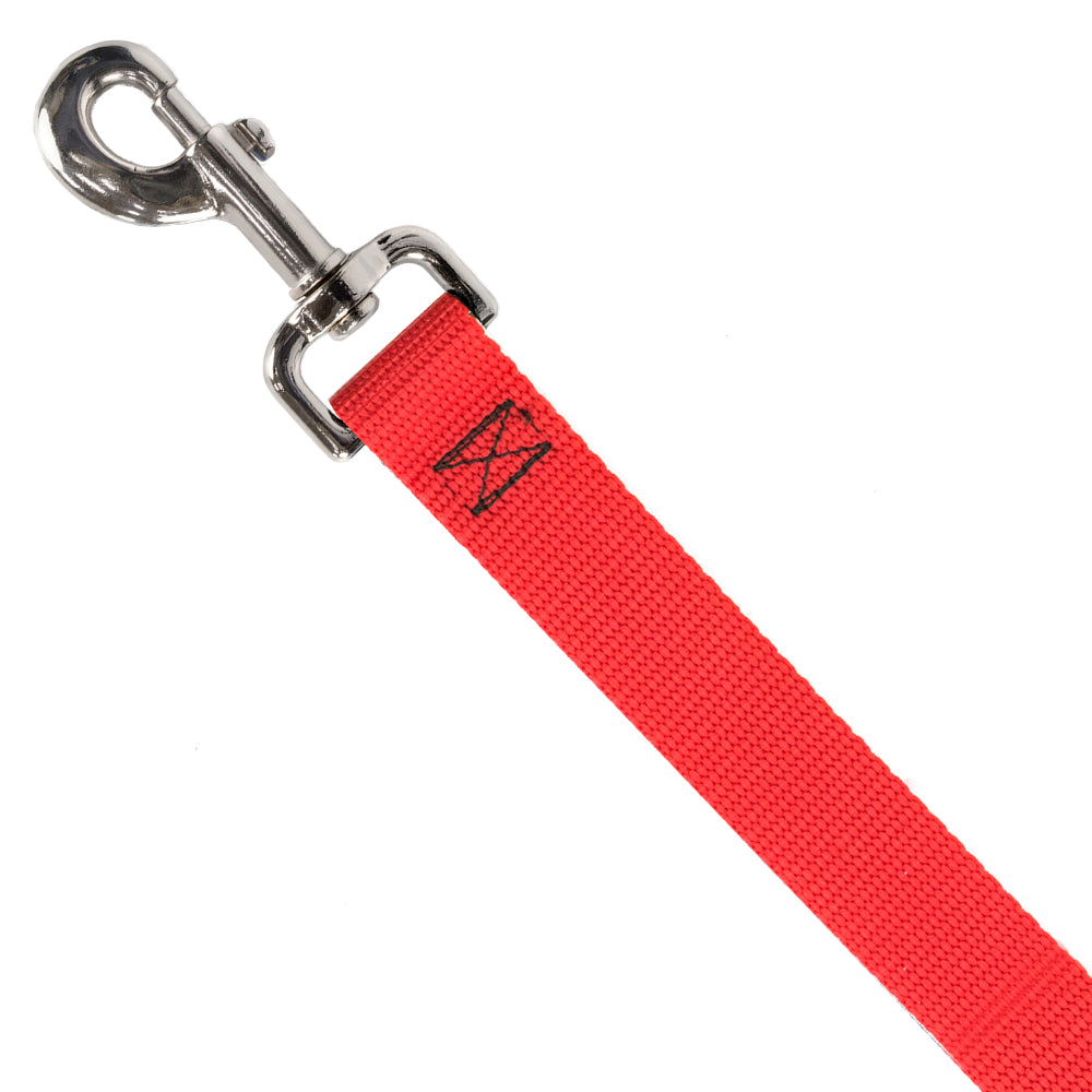 Dog Leash - Red Nylon Dog Leashes Buckle-Down
